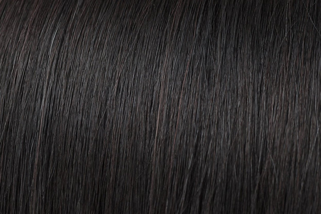 WS Hand-Tied Weft | euronaturals Classic Remi | #1B Soft Black