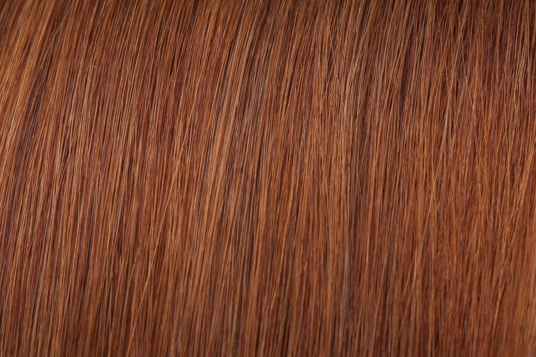 WS Invisible Tape Hair Extensions | euronaturals Premium Remi | #30 Copper