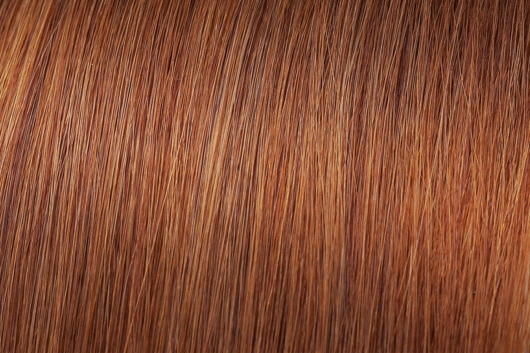 WS Halo Hair Extension | euronaturals Premium Remi | #30 Light Copper