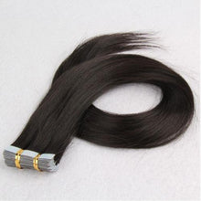 Load image into Gallery viewer, Tape-in Hair Extensions | euronaturals Classic Remi | #1 Jet Black
