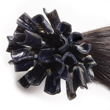 Load image into Gallery viewer, Fusion Hair Extensions | euronaturals Premium Remi | #135 Dark Auburn
